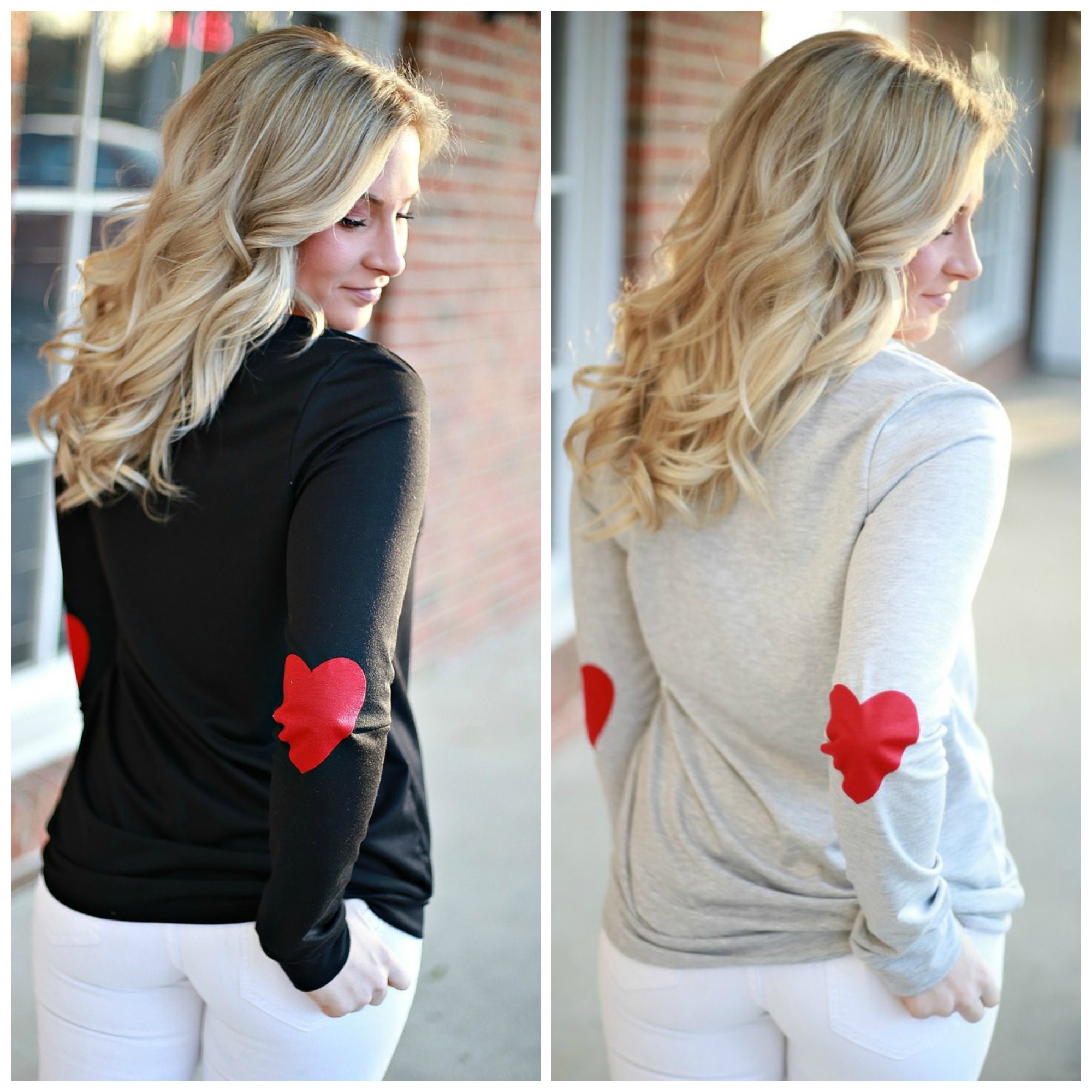 valentine's day casual tops